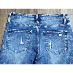 BUCKLE - KanCan women's high-rise distressed denim jeans - Size 28 - 27 inseam